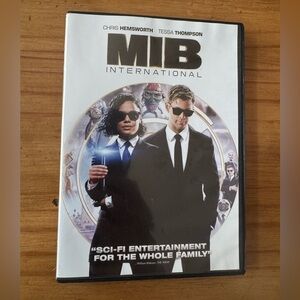 DVD - MIB International Chris Hemsworth  Tessa Thompson  tested. Plays great